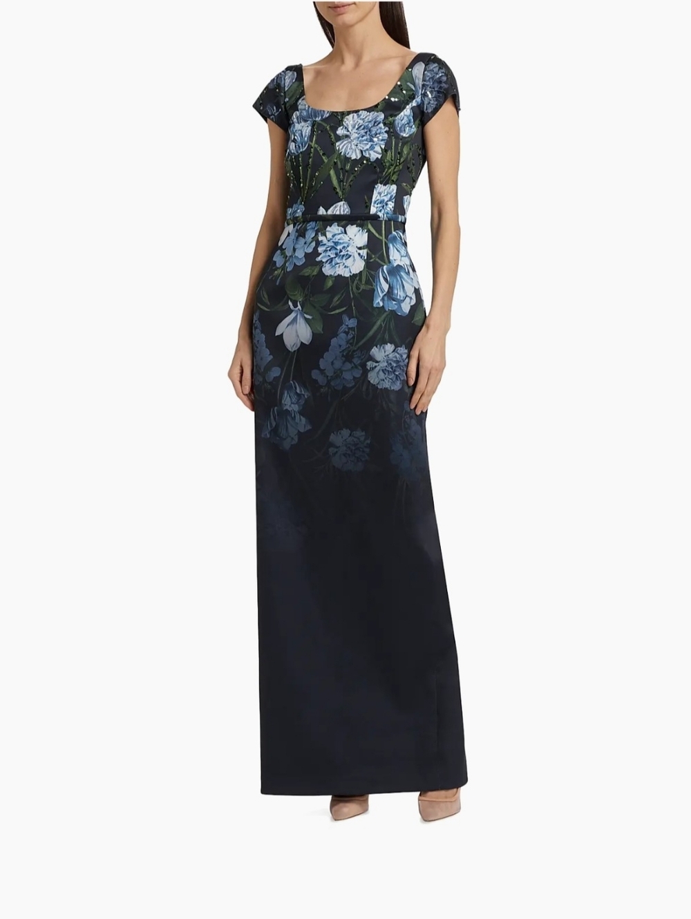 Sachin & Babi

Grace Sequined Floral Column Gown.